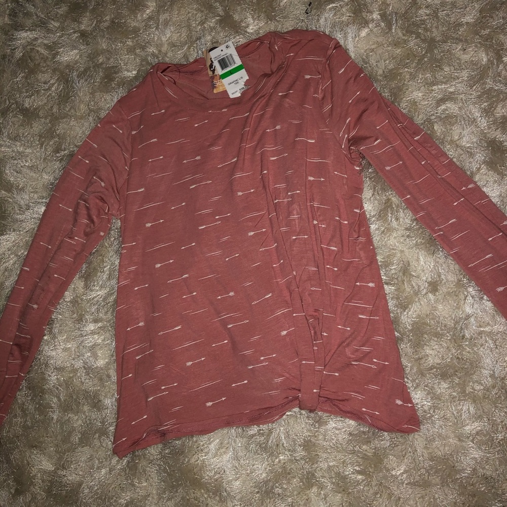 Pink Long Sleeve Top